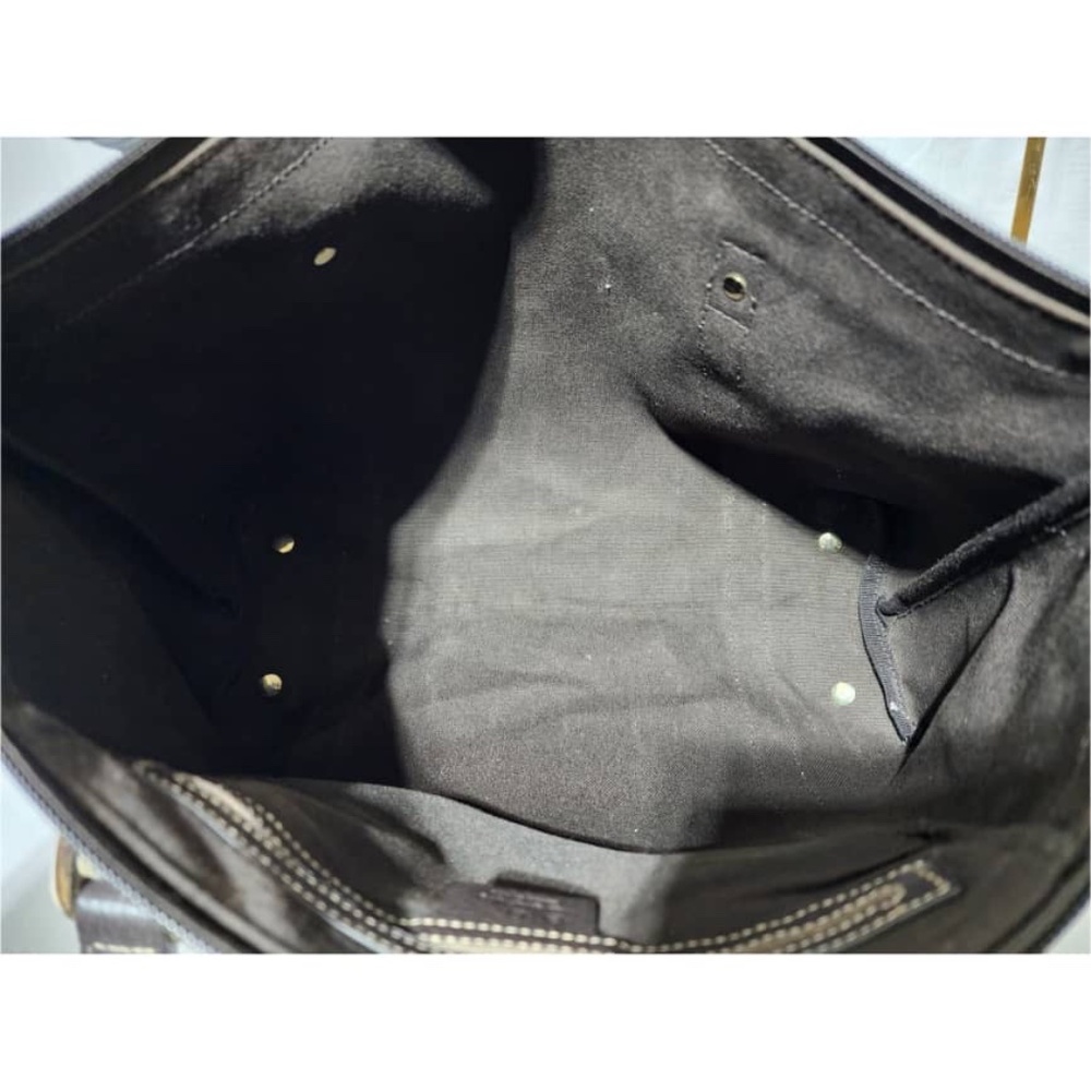 Authentic Gucci Crystal Monogram Medium Abbey Tot… - image 5